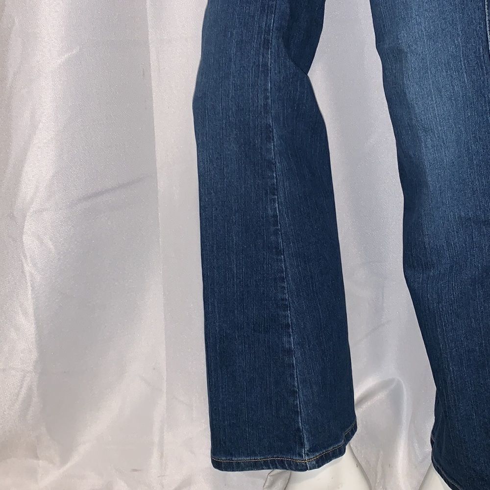 Vintage Blue Flare Wide Leg Jeans - Picture 4 of 16